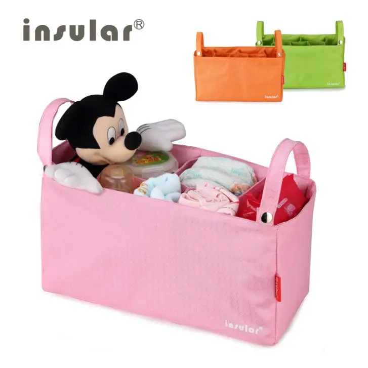 Backpack Diaper Bag - INSULAR Cart hanging Portable 600D Polyester