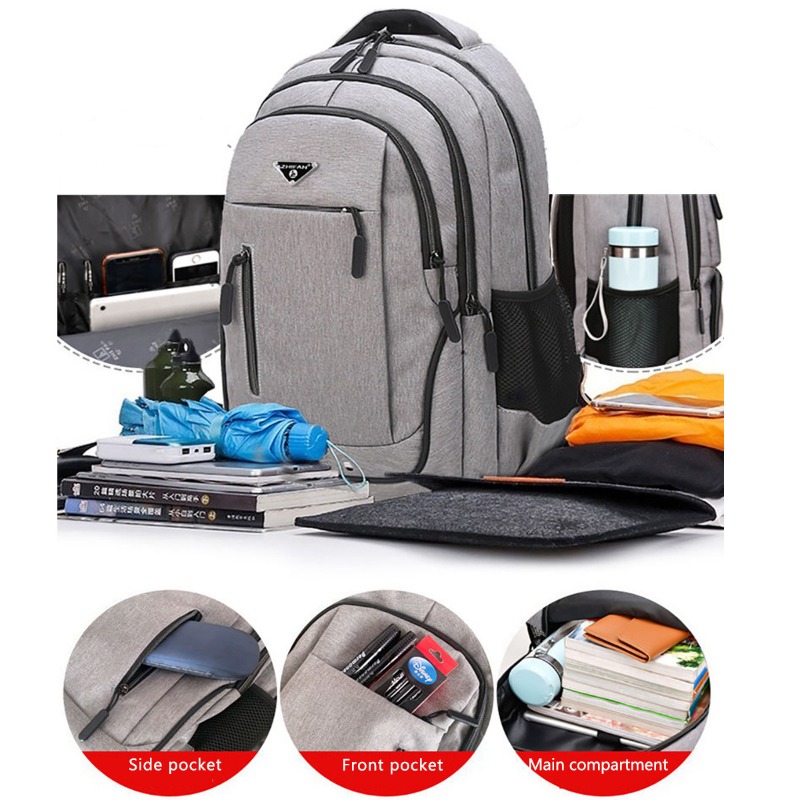 Large Capacity Backpack Men La - Laptop Backpack 15.6 recension och pris