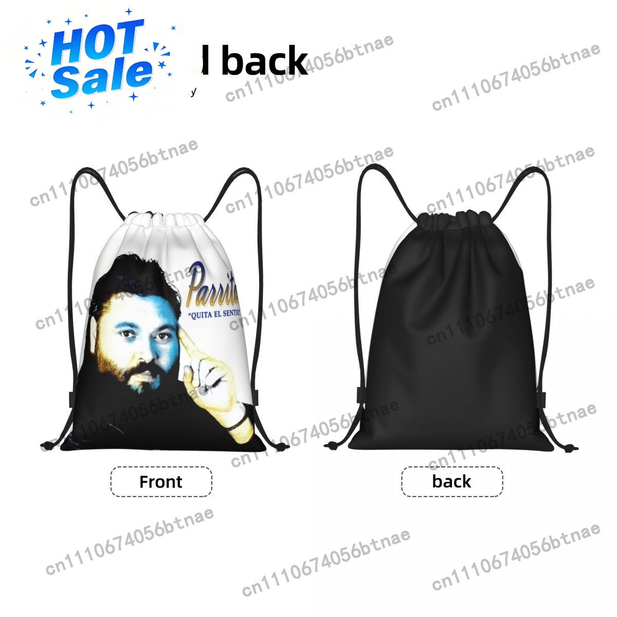 Custom Vicente De Castro Parri - Drawstring Gym Bag recension och pris