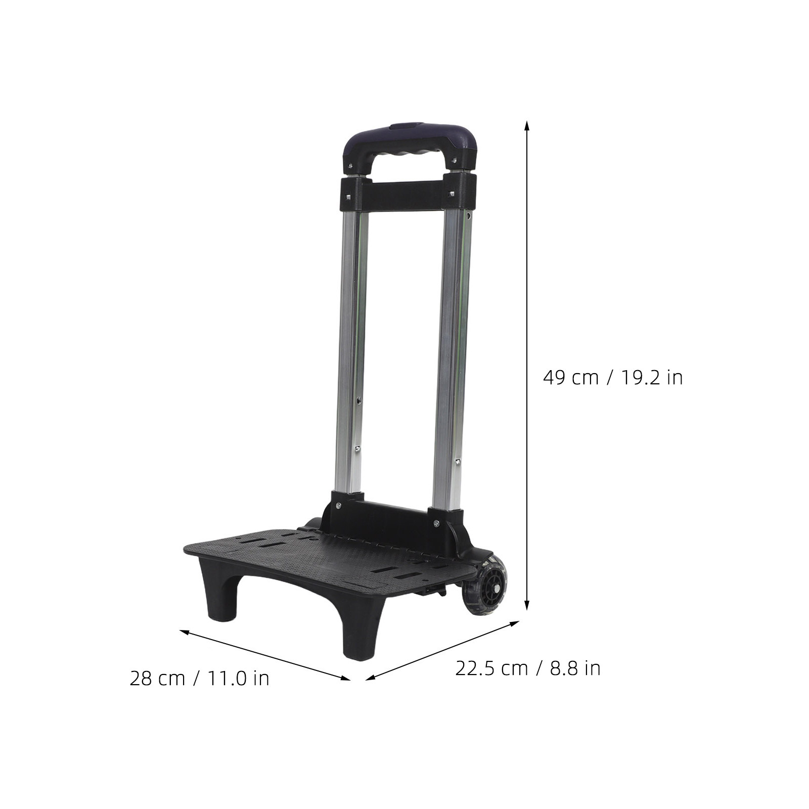 Small Backpack Wheels Adjustab - Foldable Backpack Small recension och pris