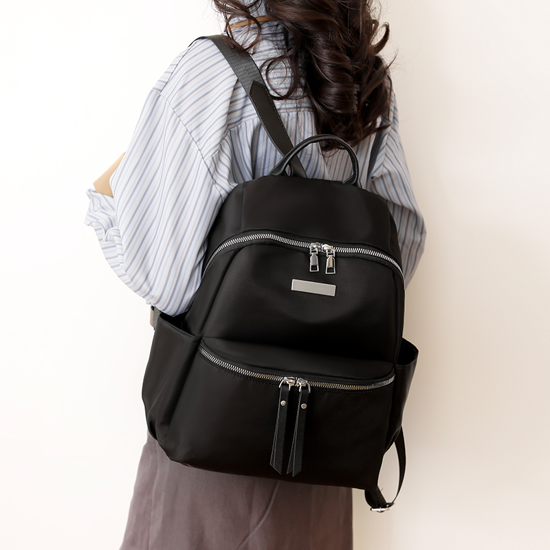 Lightweight Nylon Fabric Women - Mini Backpack Purse recension och pris